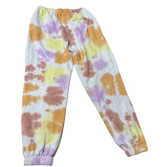 Walt Disney World Parks Tie Dye Minnie Sweatpants Size Large Embroidered Joggers - Picture 4 of 7